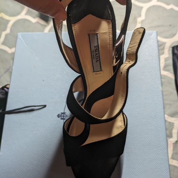 Prada Size 40 Slingback heels - Picture 10 of 13